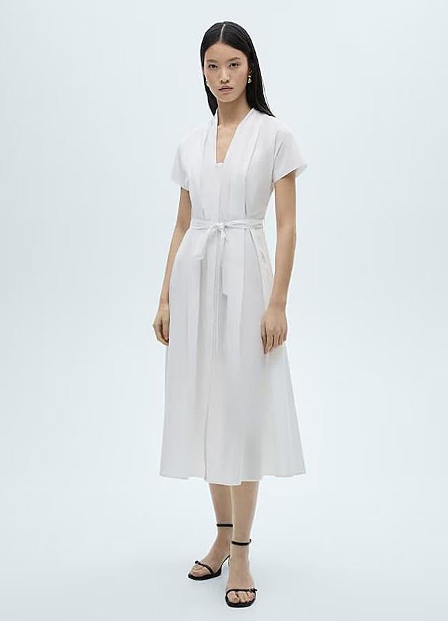 Imagen - Vestido blanco con vuelo