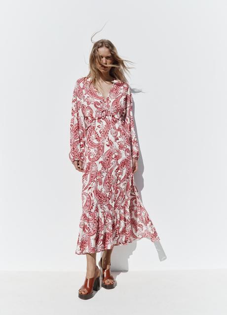 Imagen - Vestido estampado de Zara (45,99 euros)