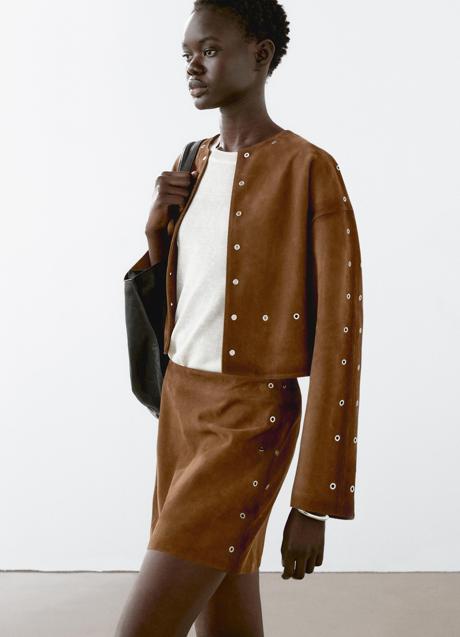 Imagen - Falda de piel de Massimo Dutti (149 euros)