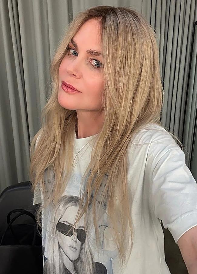 Imagen - Nicole Kidman con camiseta de Balenciaga en la que aparece su cara.