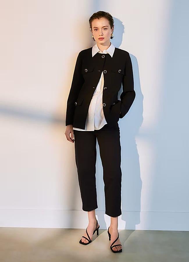 Imagen - Pantalones capri color negro