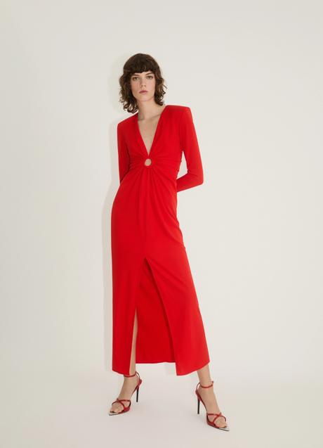 Imagen - Vestido rojo de Mango (180 euros)