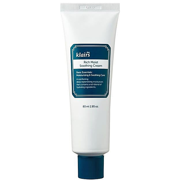 Rich Moist Soothing Cream de Dear, Klairs. Precio: 26,99 euros