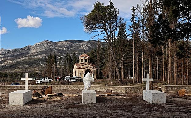Cementario del Palacio de Tatoi. 