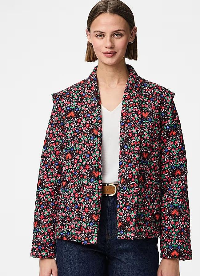 Imagen - Chaqueta de flores acolchada
