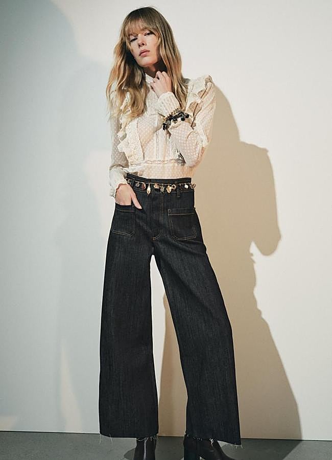 Imagen - Vaqueros setenteros desflecados