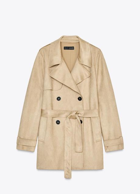 Imagen - Trench corto de Zara (35,99 euros)