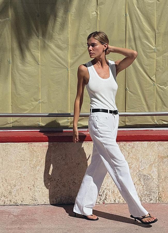 Imagen - Camiseta de punto con escote redondo