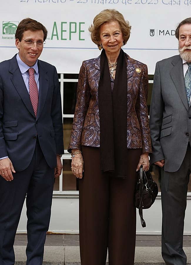 Imagen - La reina Sofía con blazer paisley de Adolfo Domínguez. Foto: gtres