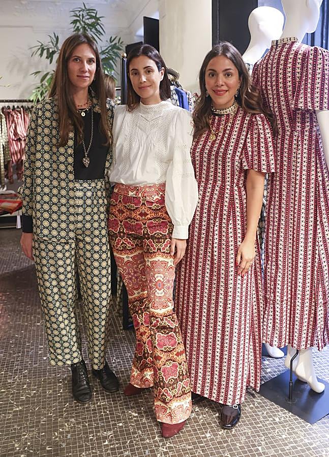 Imagen - Tatiana Santo Domingo, Sassa de osma y Dana en la pop-up. / GTRES