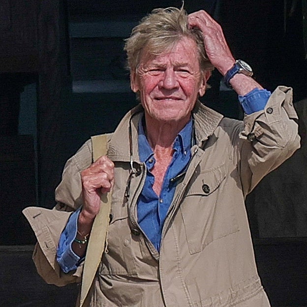 Ernesto de Hannover durante un viaje a Ibiza en 2023. 