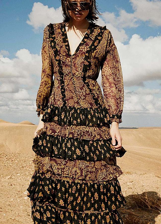 Imagen - Vestido boho chic de volantes