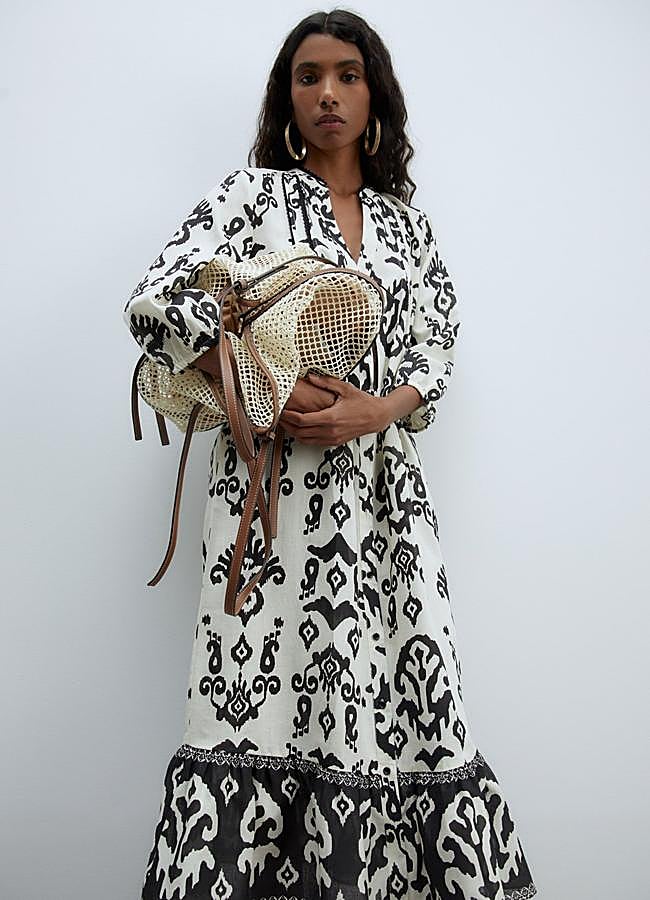 Imagen - Vetido túnica estampado