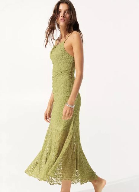 Imagen - Vestido verde de Pull & Bear (29,99 euros)