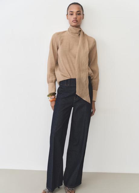 Imagen - Blusa con lazada de Mango (35,99 euros)