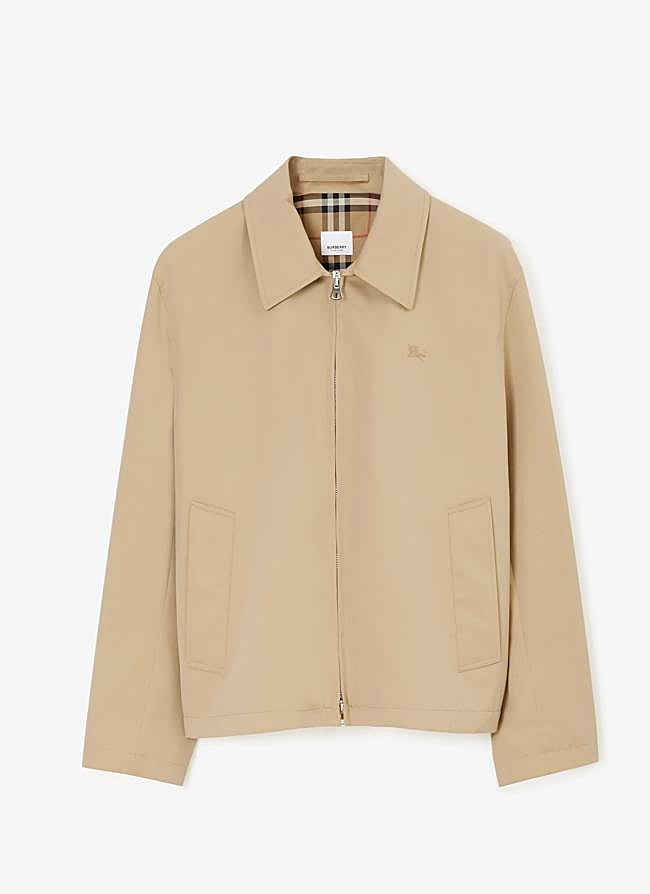Imagen - Chaqueta estilo Harrington en beige de Burberry.