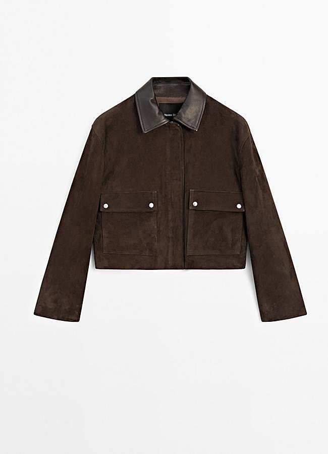 Imagen - Chaqueta de color marrón de Massimo Dutti.