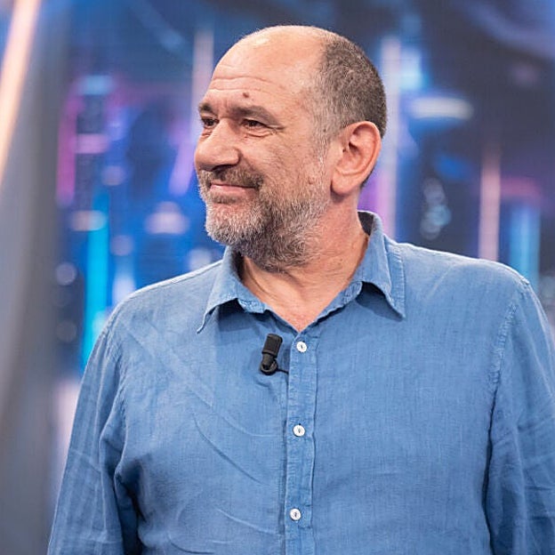 Karra Elejalde durante una visita a El Hormiguero. 