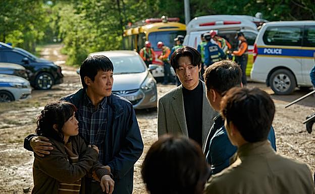 Escena de Revelación, el nuevo thriller coreano de Netflix. 