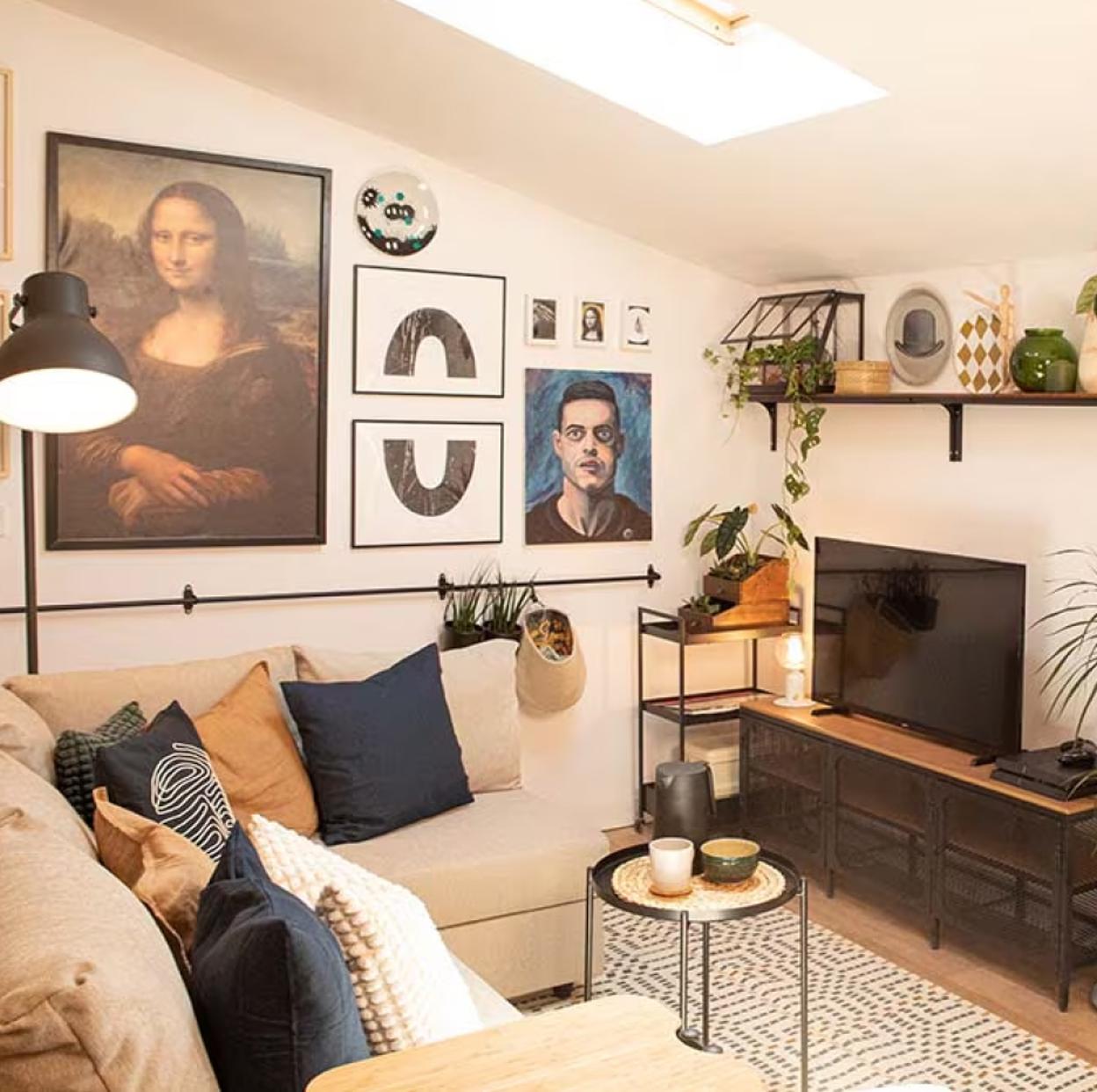 Cómo decorar un piso pequeño de 45m2 para que parezca más grande y funcional con muebles baratos de IKEA