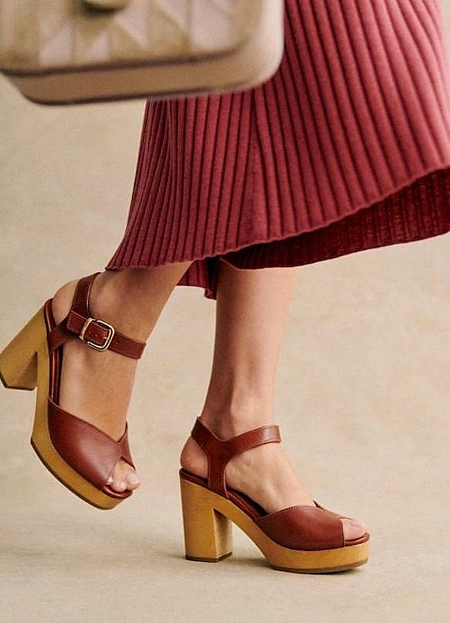 Imagen - Sandalias con tacón de madera