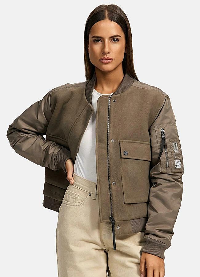Imagen - Bomber marrón de Navahoo, a la venta en Zalando, 109,95 euros.