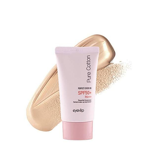 Pure Cotton Perfect Cover BB Cream SPF50 de Eyenlip. Precio: 6,95 euros