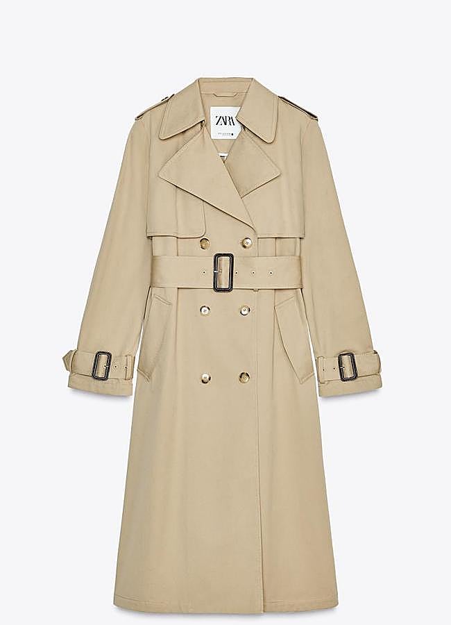 Imagen - Gabardina impermeable de Zara.