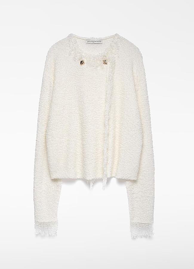 Imagen - Jersey blanco de Adolfo Domínguez, 199 euros.