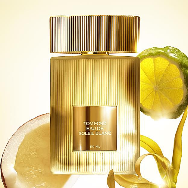 Eau de Soleil Blanc de Tom Ford. Cuesta 116 euros/50 ml.