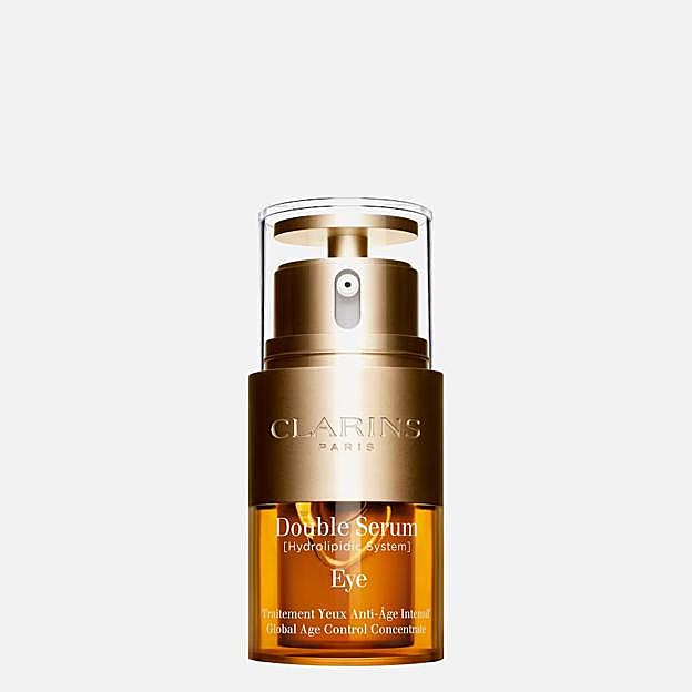 Double Serum para el contorno de ojos de Clarins.