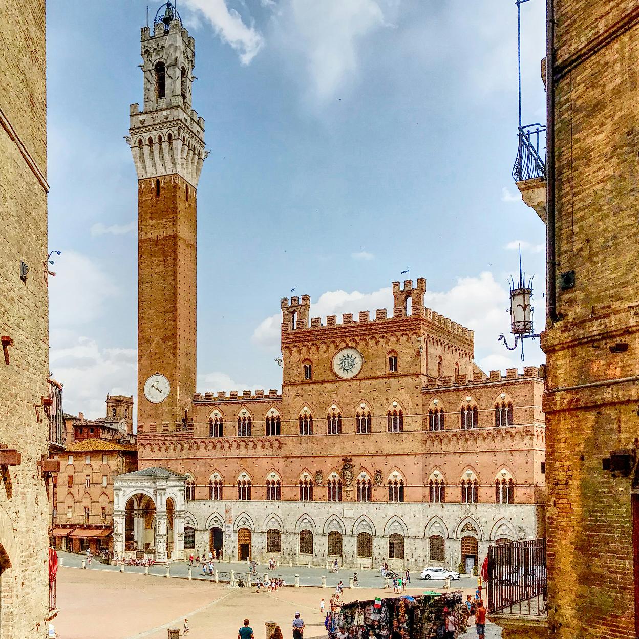 Piazza del Campo de Siena.