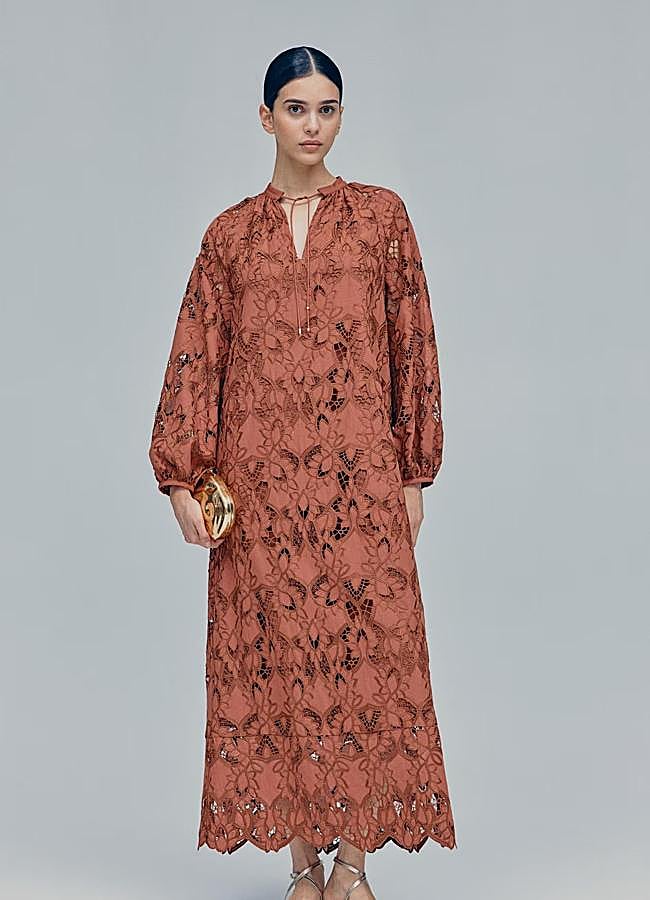 Imagen - Vestido amplio bordado