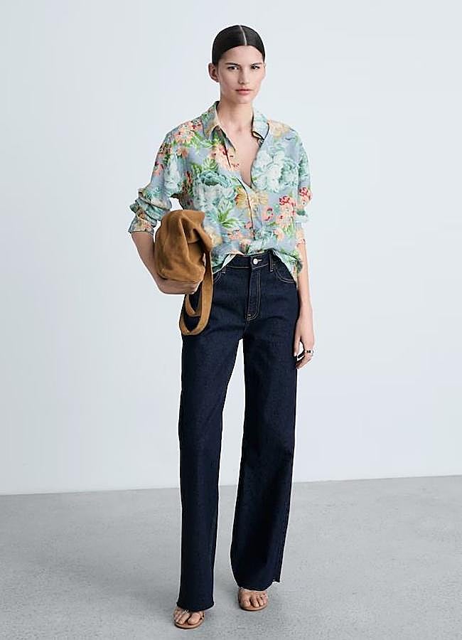 Imagen - Blusa de flores fluida