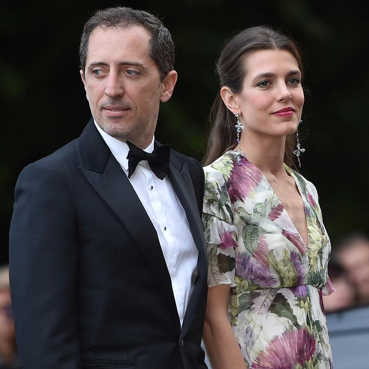 Gad Elmaleh y Carlota Casiraghi, en una imagen de 2015. 