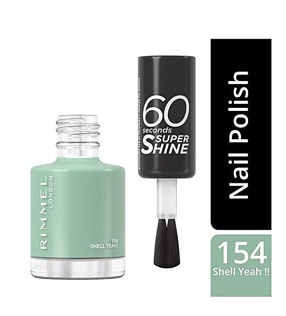 Esmalte de uñas Shell Yeah de Rimmel London.