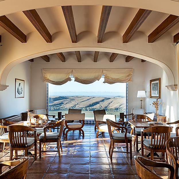 Vistas de Arcos de la Frontera desde su Parador. 