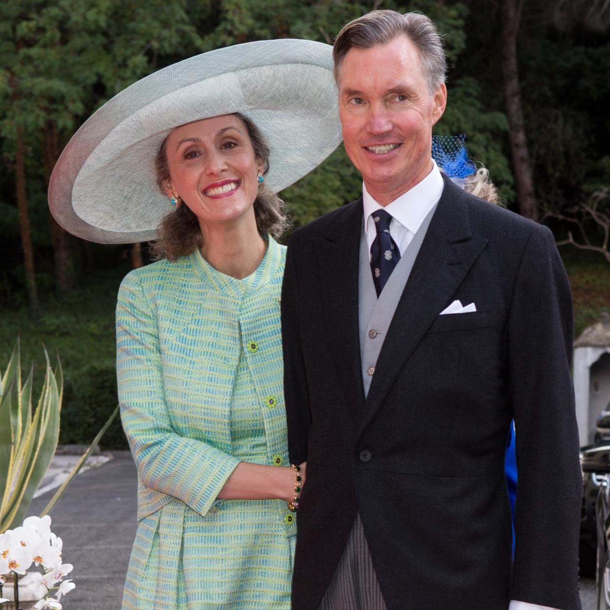 Los príncipes Sibilla y Guillermo de Luxemburgo. 