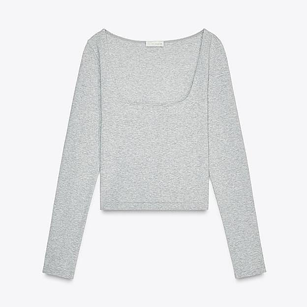 Top escote cuadrado seamless (15,95€)