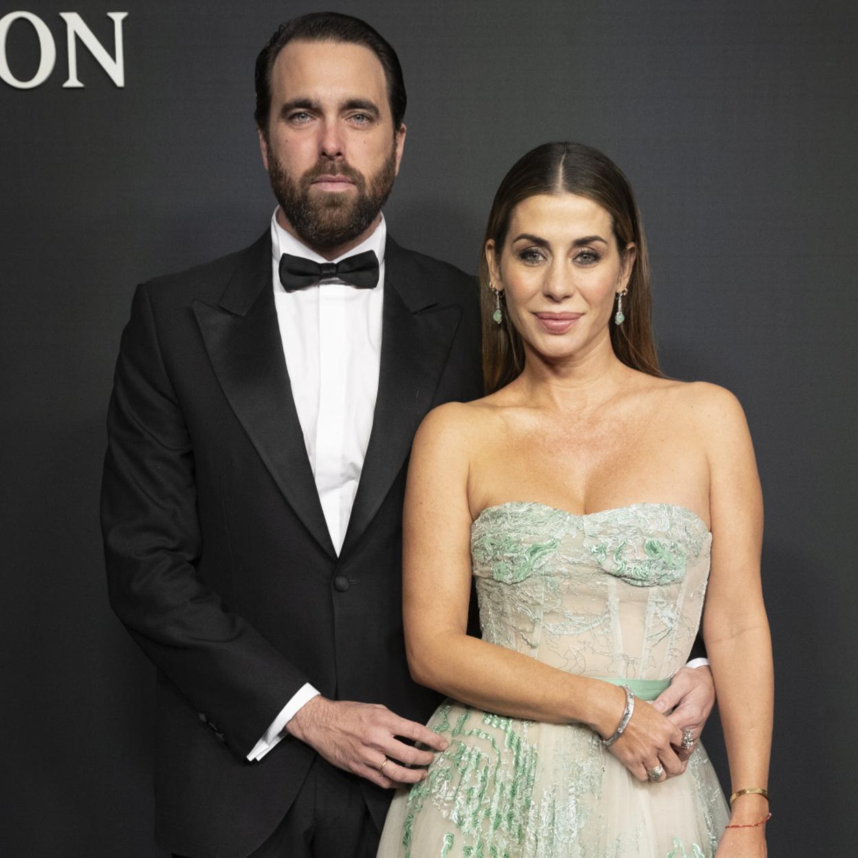 Javier Ungría y Elena Tablada cuando todavía eran marido y mujer. 