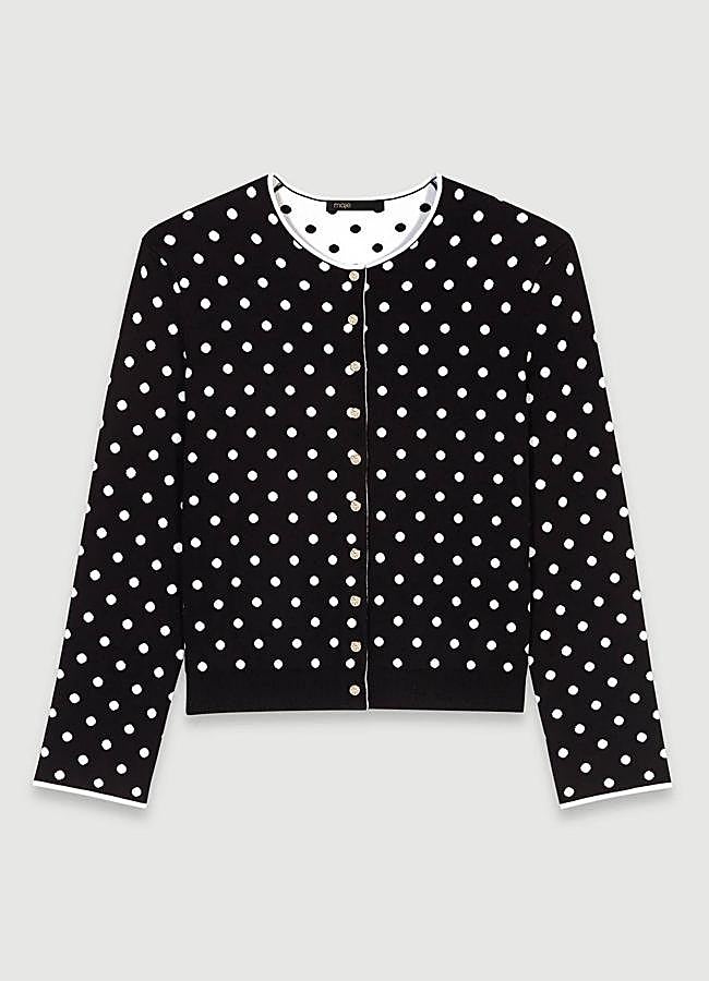 Imagen - Cárdigan de punto jacquard de Maje (117€)