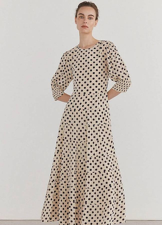 Imagen - Vestido lunares lazo contraste de Pedro del Hierro (230€)