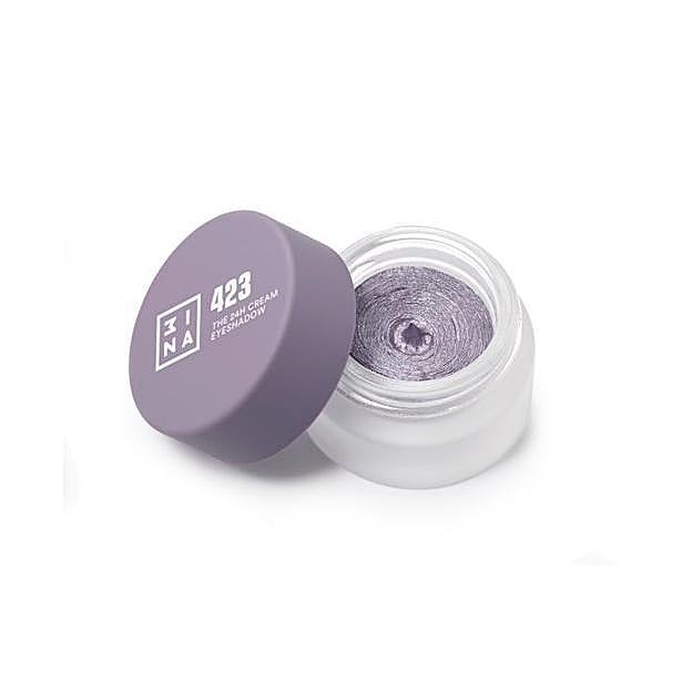 The 24H Cream Eyeshadow en tono 423 Malva de 3INA Makeup. Precio: 17,95 euros