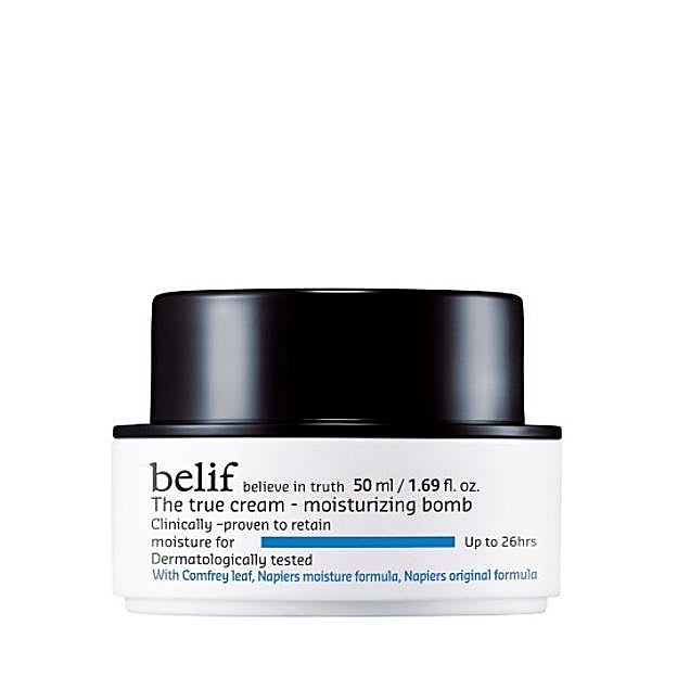 The True Cream Moisturizing Bomb de Belif.