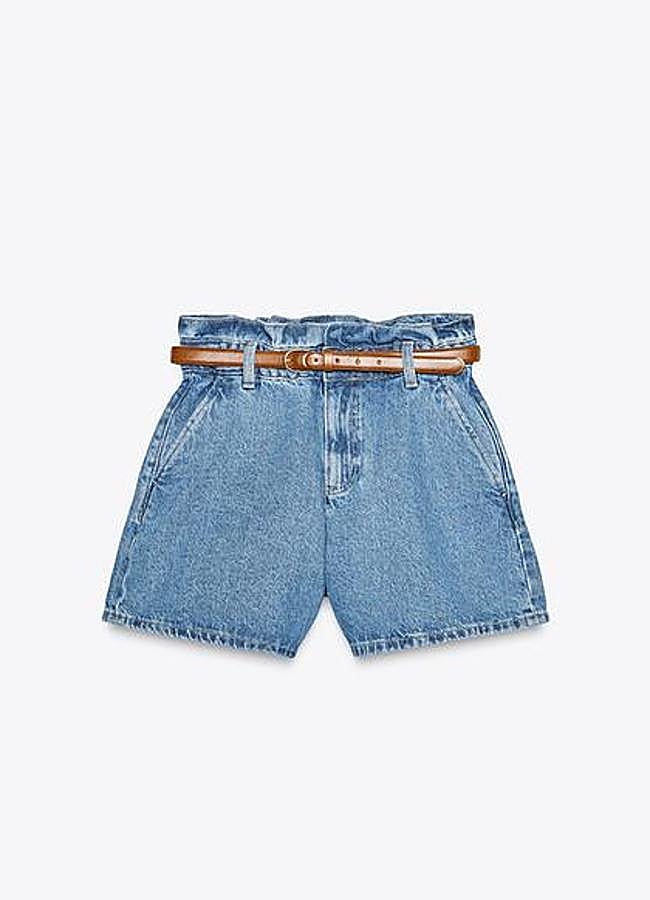 Imagen - Pantalón corto vaquero de Zara.