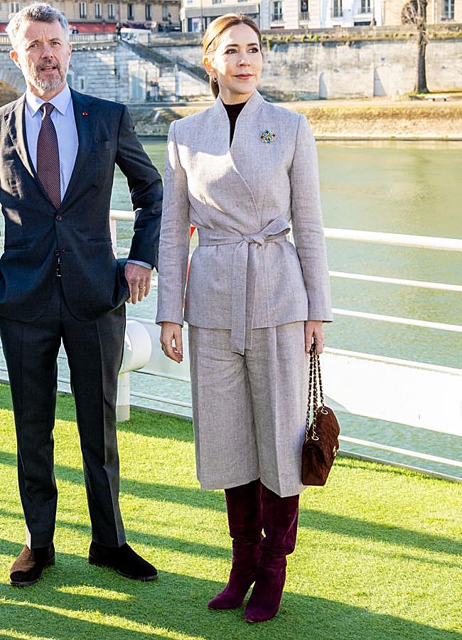 Imagen - Mary de Dinamarca en un viaje de Estado en París (GTRES)