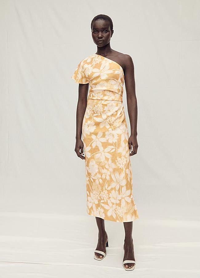 Imagen - Vestido con estampado floral de Mango.