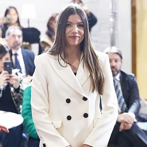 La infanta Sofía, en su primer acto público en solitario el pasado junio. 