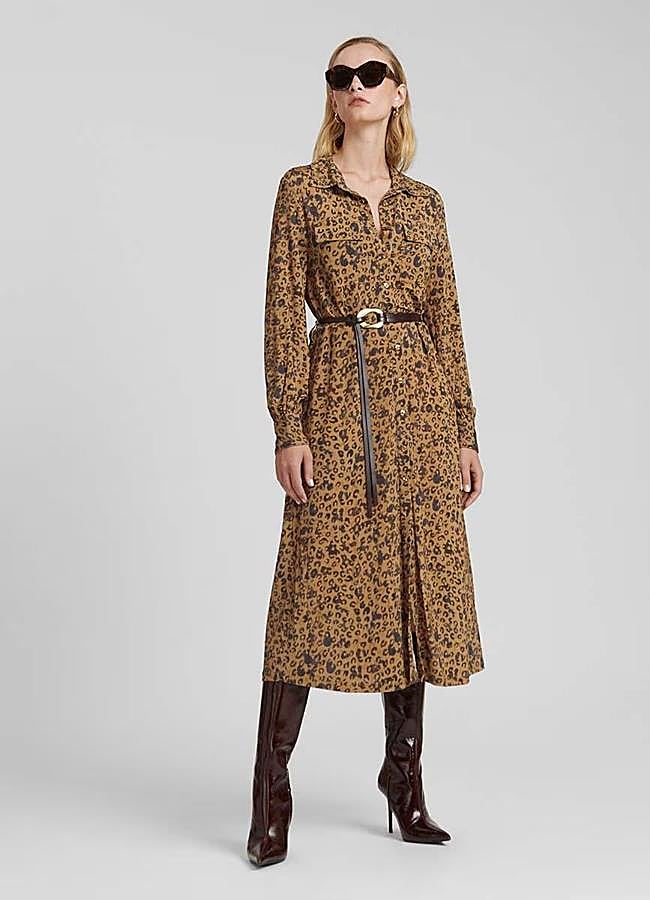 Imagen - Vestido camisero con estampado de leopardo de Simorra, 59 euros.