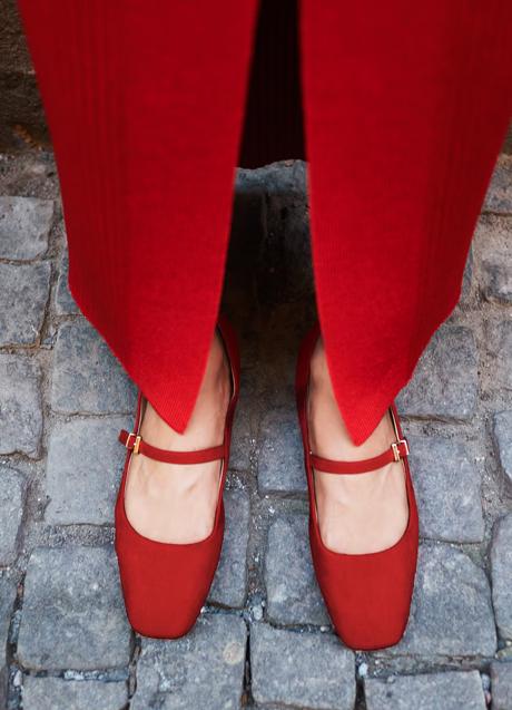 Imagen - Bailarinas rojas de H&M (29,99 euros)